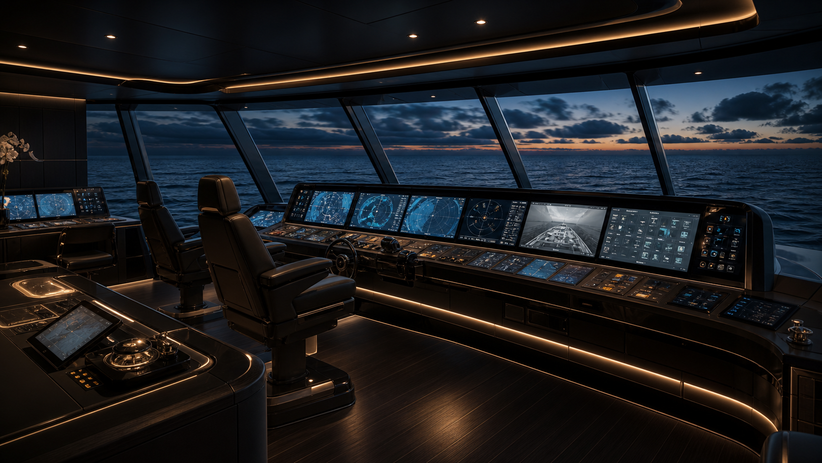 Aurelius bridge and systems displays